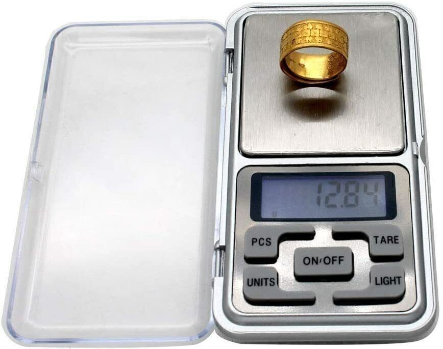0.01g~200g Digital Jewelry Scale | LCD Mini Pocket Scale for Diamond Jewelry