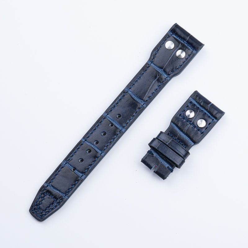 21mm 22mm Leather Strap Watch Band Fits IWC Pilot’s Watch Top GUN Series