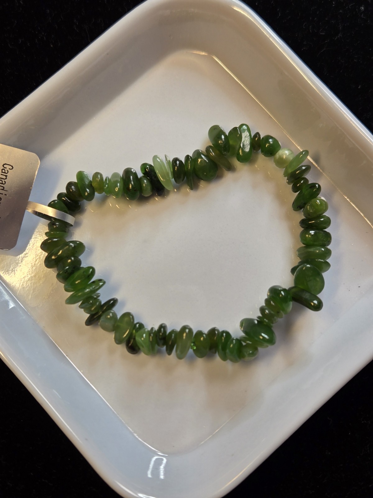 Canadian Jade Tumbled Chip Bracelet – Canada
