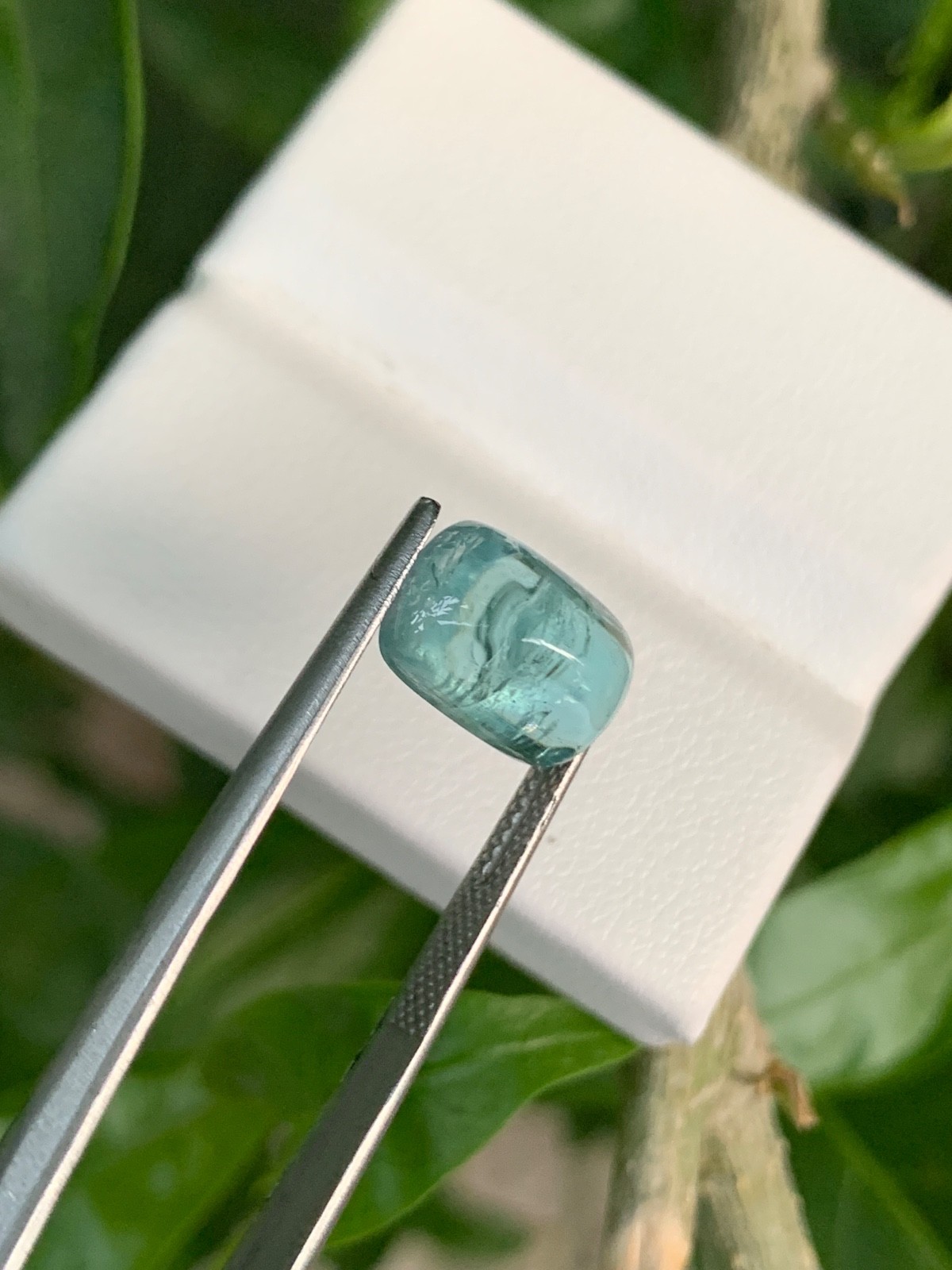 Natural Afghan Lagoon Blue Tourmaline 4.7 Ct Untreated Cushion Loose Gemstone