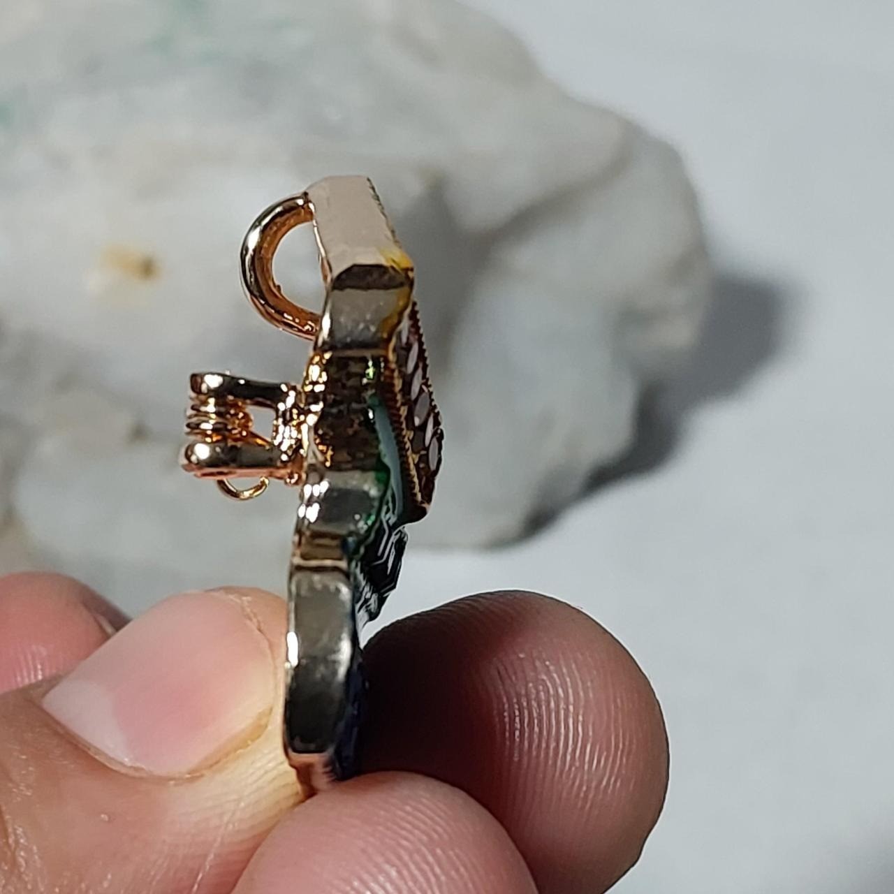 Stacked Books Enamel Pin With