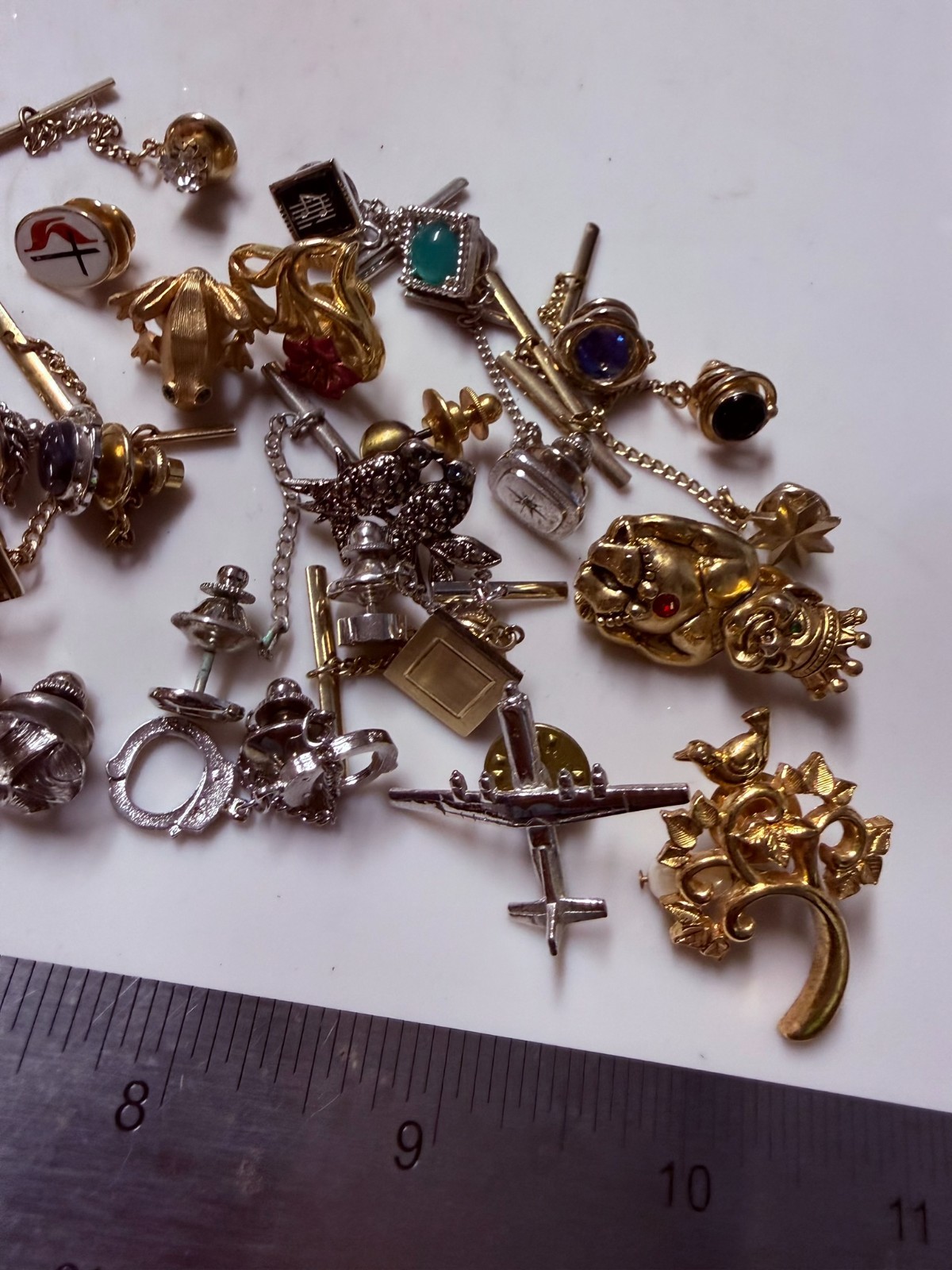 Collection Lot Amazing Variety Vintage + Modern Tie Tacks #Decoration – V15