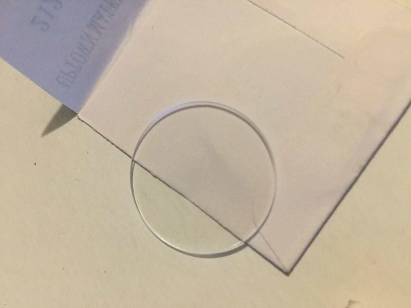 watch glass. replacement.1mm thick, 12mm to 36mm fast shipping