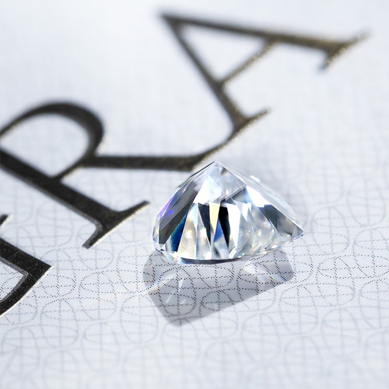 US 0.1-4ct D Color Heart Cut 1-8pcs Sparkling Loose Moissanite GRA VVS Wholesale