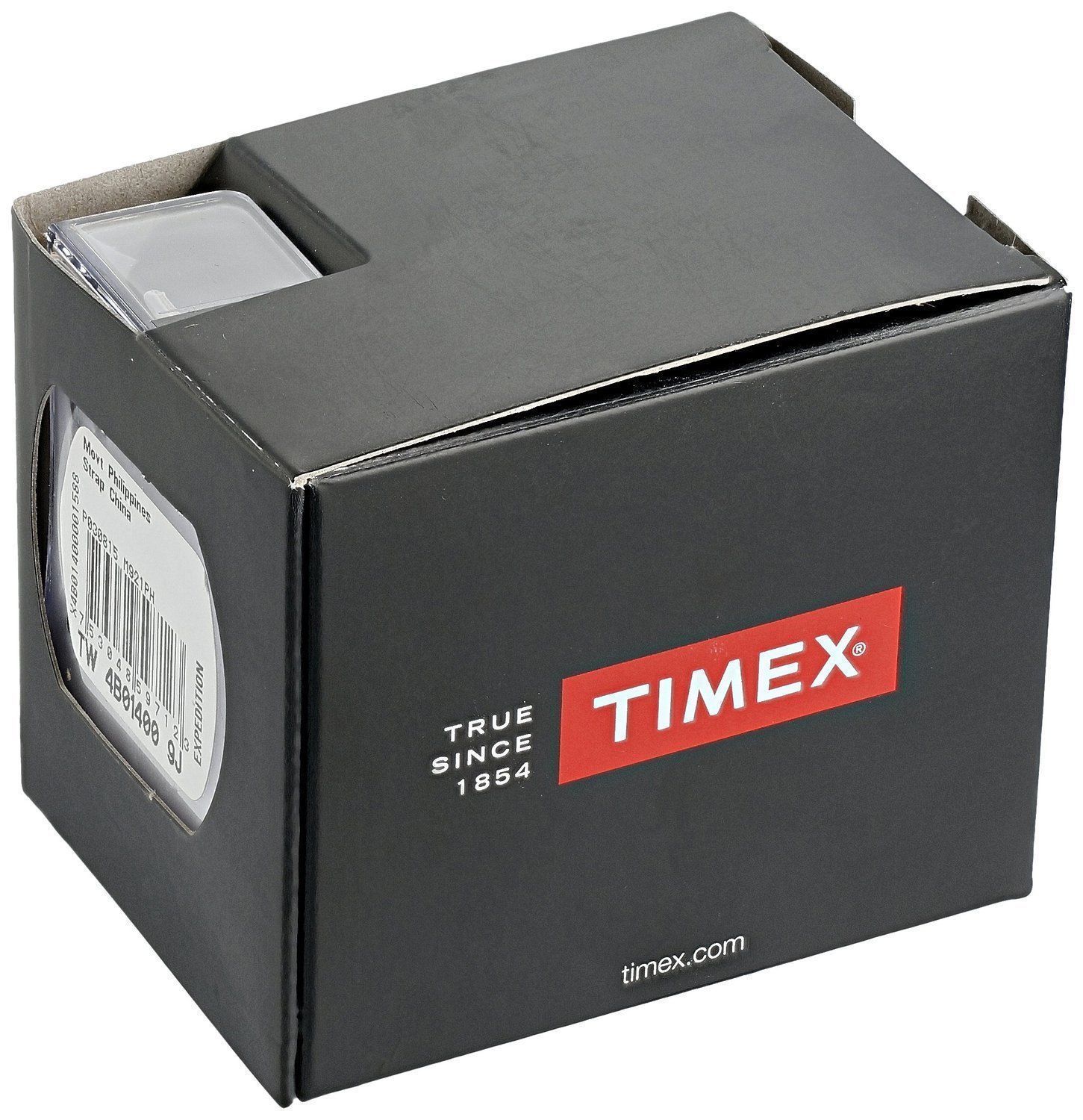 Timex T2N855, Unisex Weekender Black Fabric Watch, Indiglo, 38MM Case, NEW