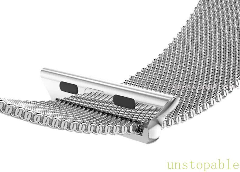 Metal Strap For Apple Watch Series 9 8 7 6 SE 5 4 2 Magnetic Milanese Loop Band