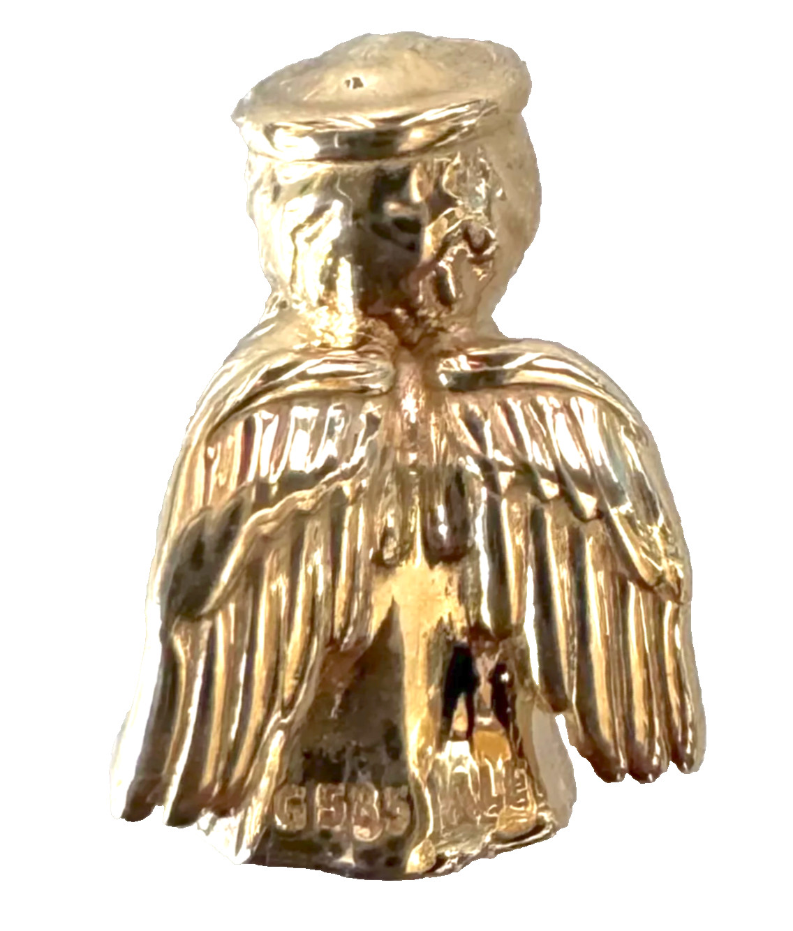 NEW💕Pandora 14k Gold ANGEL OF LOVE Charm RETIRED 759143C00