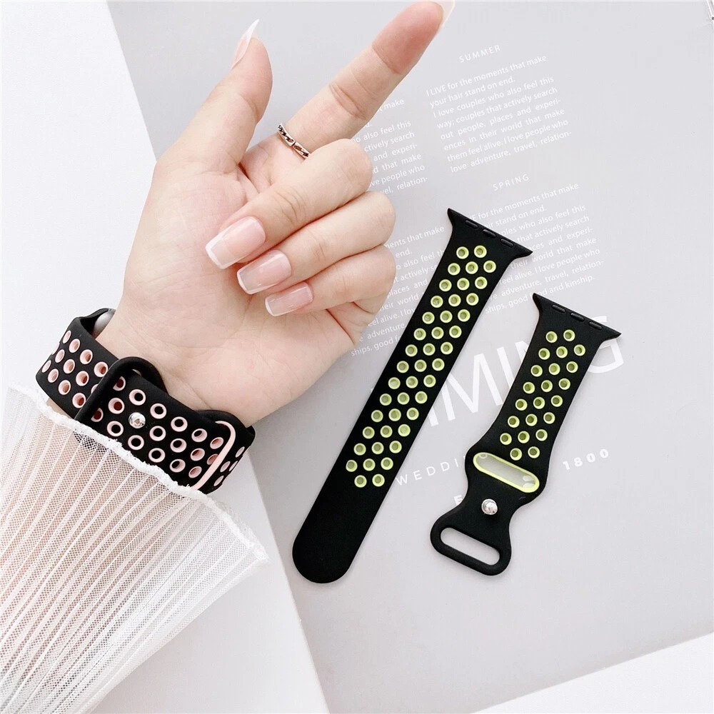 Silicone Sports Band Strap for Apple Watch Series 11 10 9 8 7 SE All Sizes 38-49