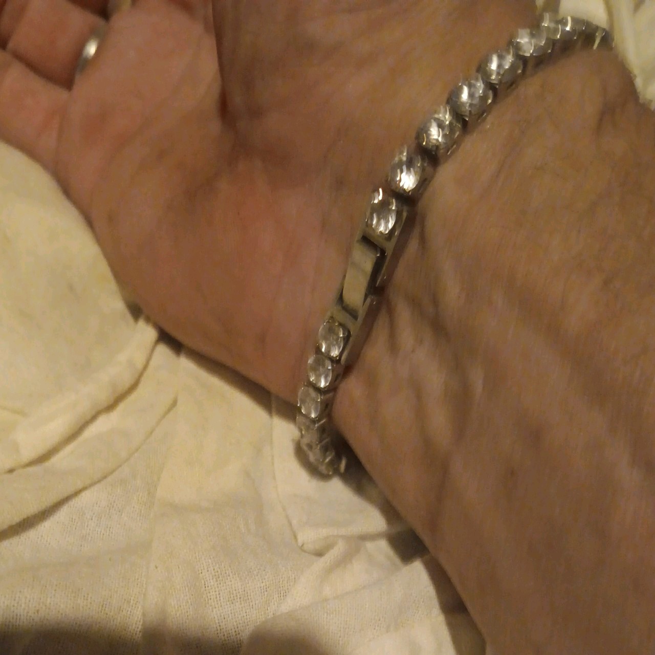 5mm Moissanite 925 Sterling Silver Tennis Bracelet 7.5 Inch VVS1 D