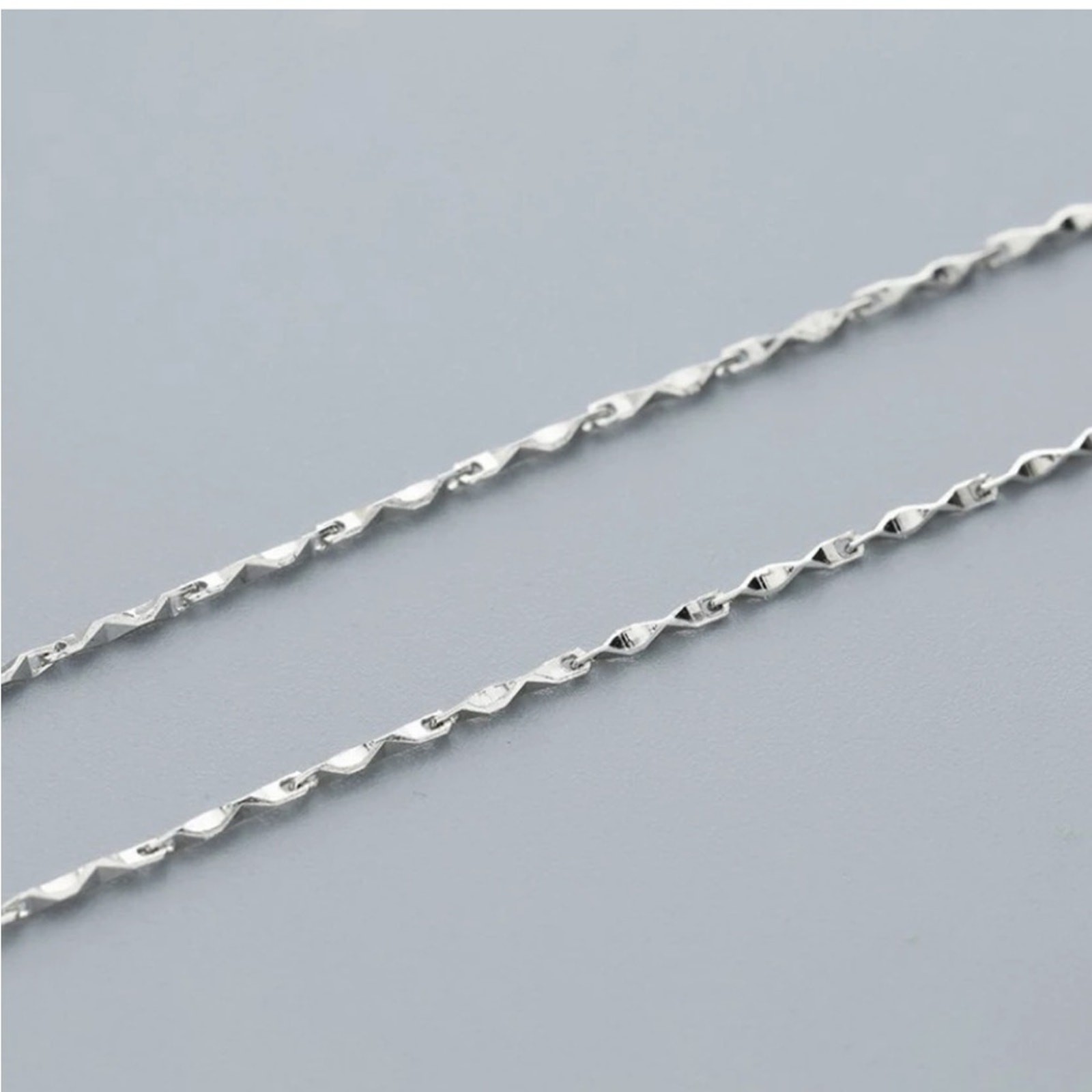 NEW sterling silver 40 cm cadena de plata chain necklace jewelry B21