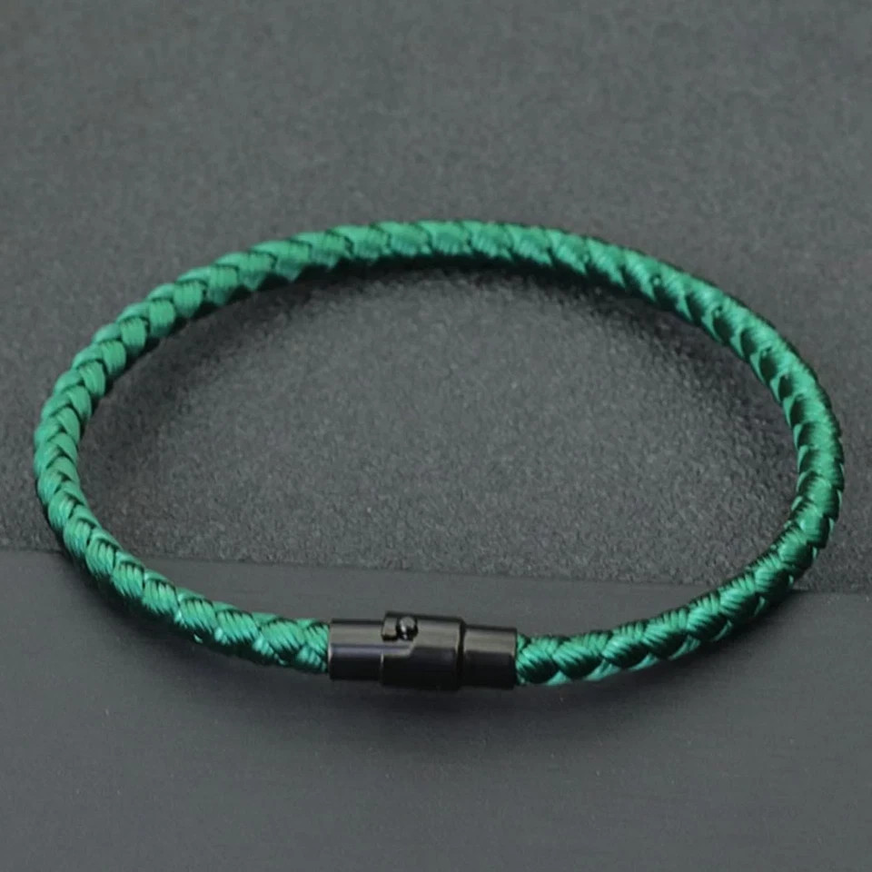 Braided Rope Bracelet Good Luck Fortune Couple Bracelet Cuff Bangle For Man Wome