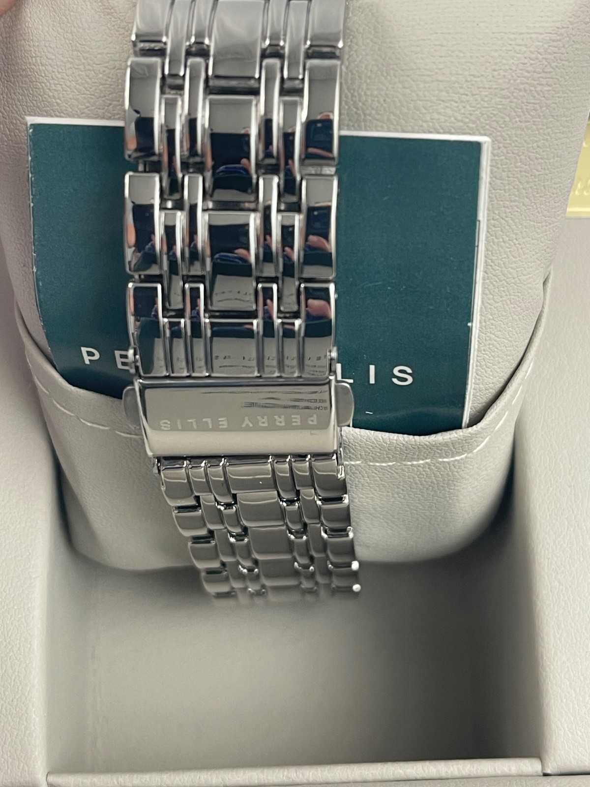 Men’s Perry Ellis Watch Solar or Ultra Thin Collection Timepiece 4 styles $100