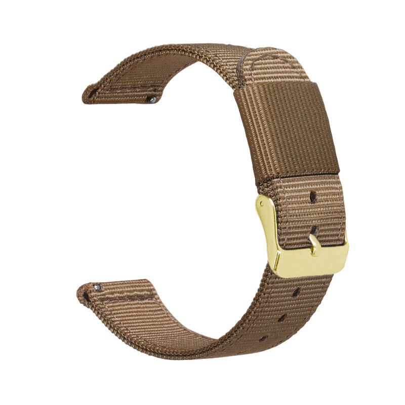 High Quality Nylon Canvas Watch Strap Band sports 18/20/22/24mm Quick Release