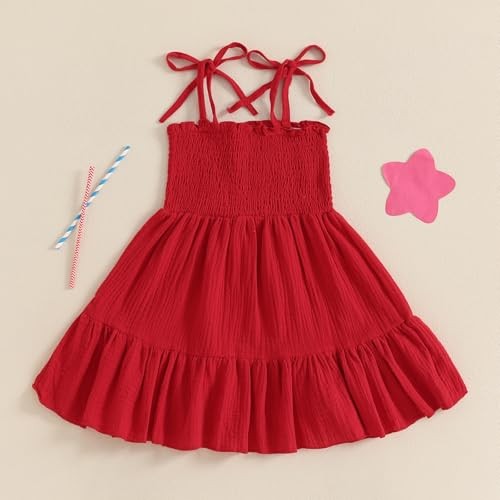 4th of July Toddler Girl Outfit Fourth of July USA 18-24 Months Red Usa