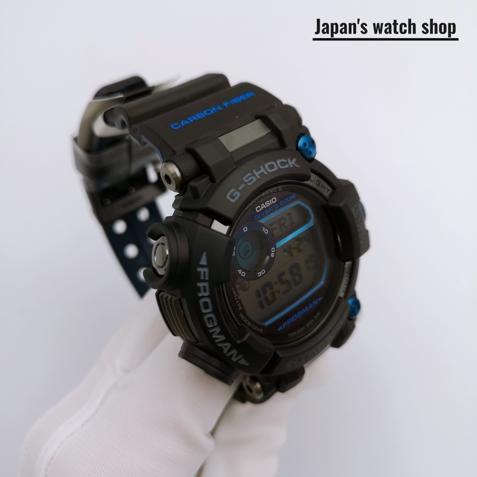 CASIO G-SHOCK GWF-D1000B-1JF Blue Master of G FROGMAN 6 Men’s Watch New in Box