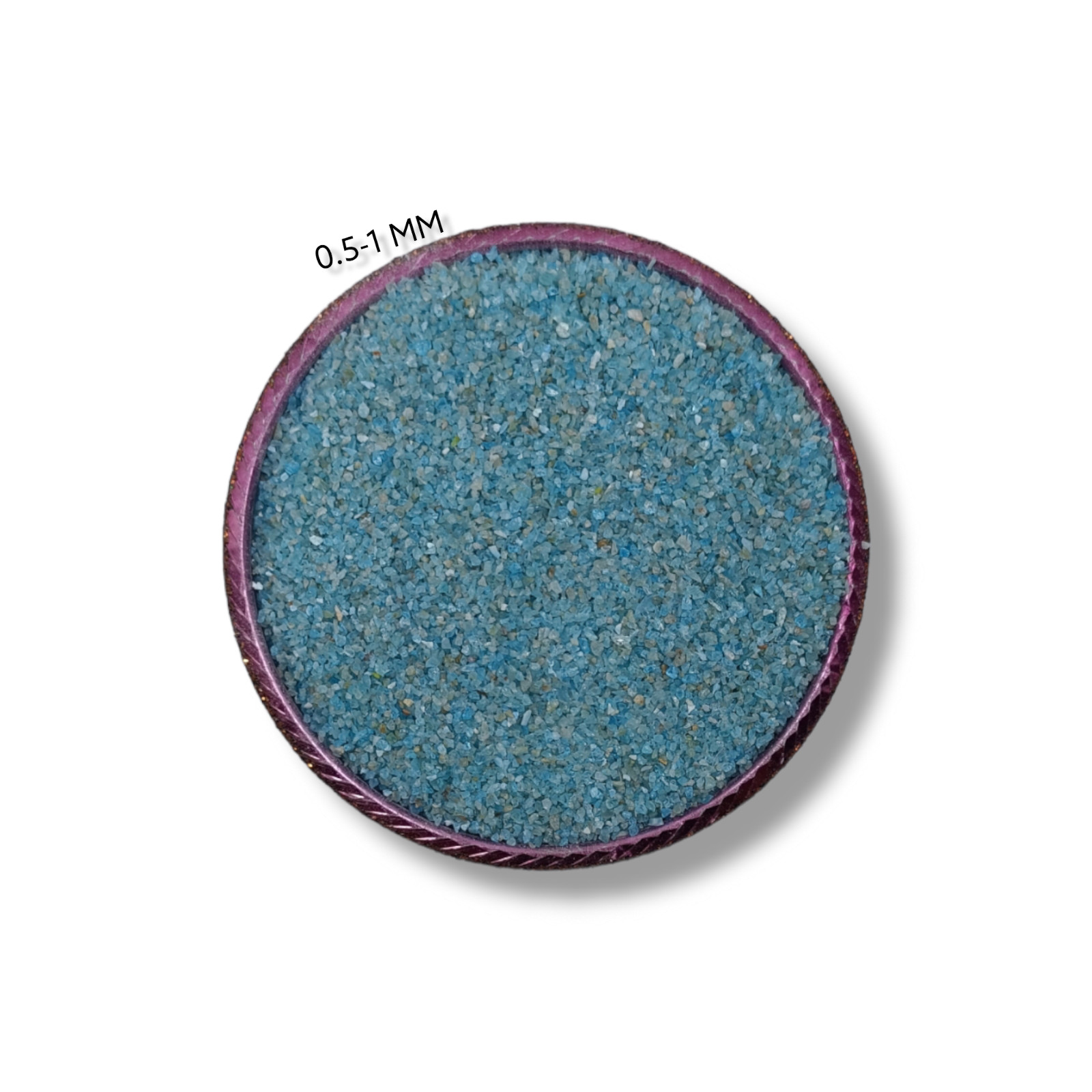 Crushed Gemstone Coarse 0.5-1 MM Crushed Powder For Ring Inlay Woodwork Inlay