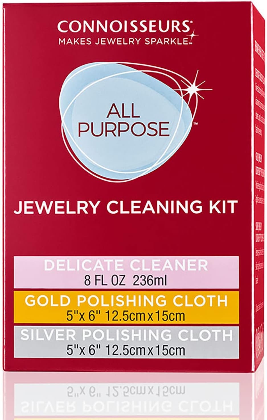 CONNOISSEURS All-Purpose Jewelry Cleaning Kit – Includes Delicate Jewelry…