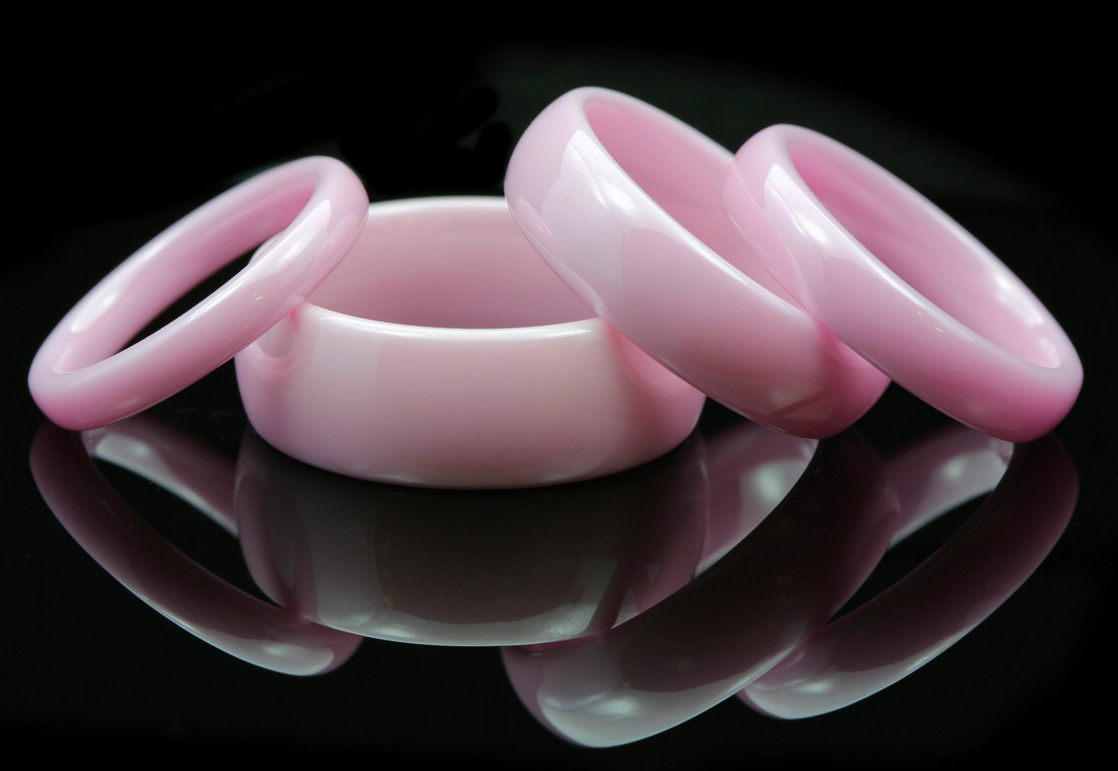 Beautiful Ceramic Wedding Ring 3-10mm Pink, Red, White, Blue, Light Blue, Black