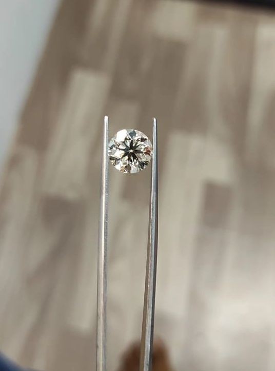 4.00 Carat Round Lab Grown Diamond D Color VVS1 Certified Loose CVD Stone
