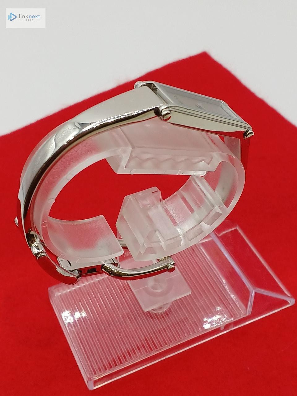 GUCCI 2400L Women’s Stainless Steel Quartz Bangle Watch