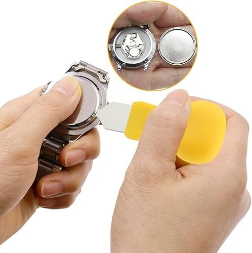 Watch Press Tool Set – 18 Molds Crystal Press Back Case Closer for 16-50Mm Dia