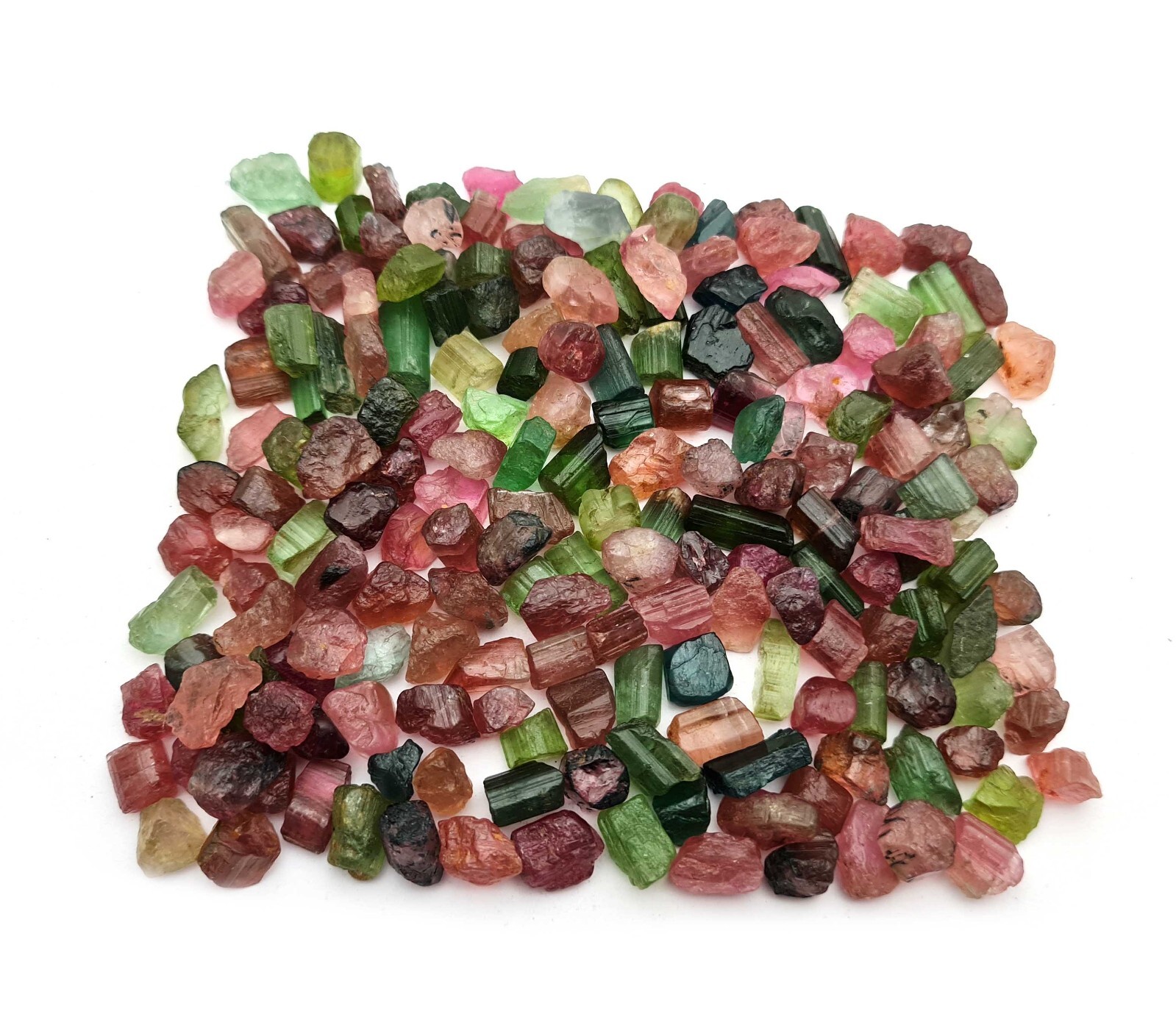 Natural Good Quality Multi Tourmaline Raw Rough Loose Gemstone Lot 50 CT
