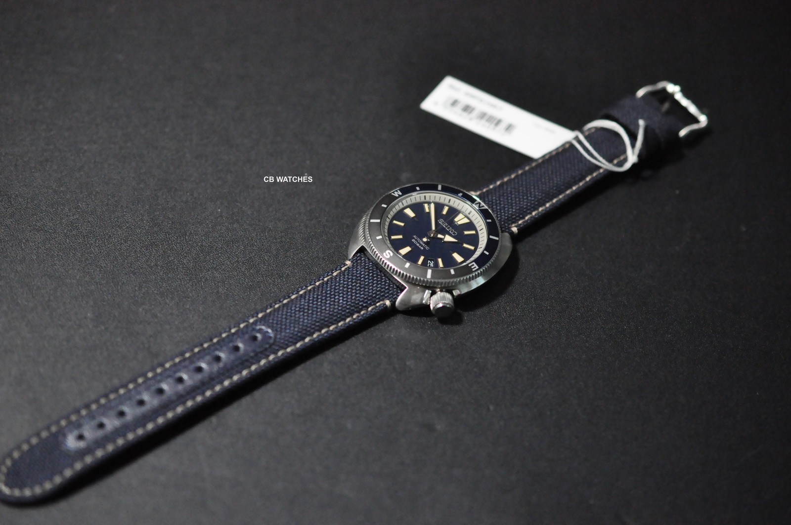 SEIKO PROSPEX SRPG15K1 SRPG15 “LAND TORTOISE” BLUE AUTOMATIC WATCH