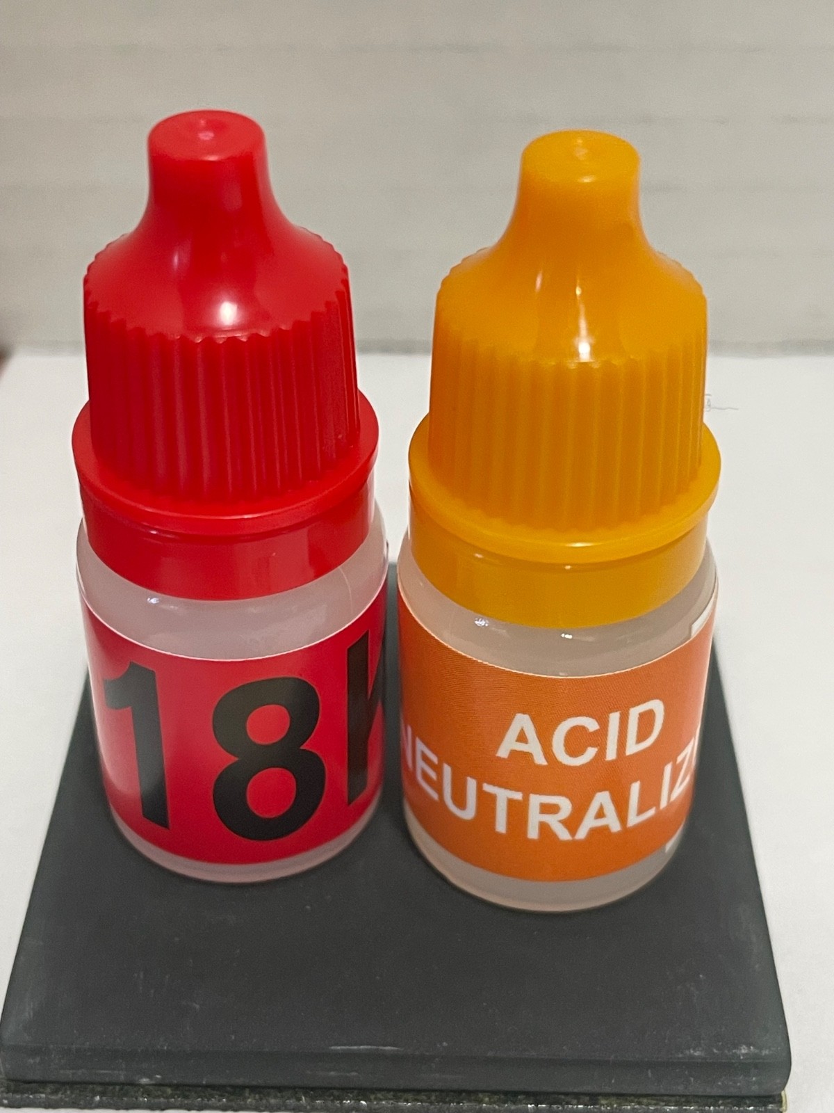 Gold Testing Kit 10K 14K 18K 22K , Silver Test , Acid Neutralizer or stone