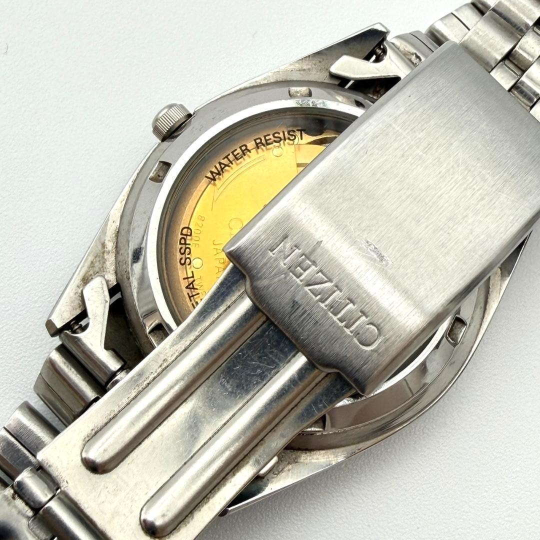 Good Condition Citizen Eagle 7 Watch Transparent Back Automatic Day Date Men’s W