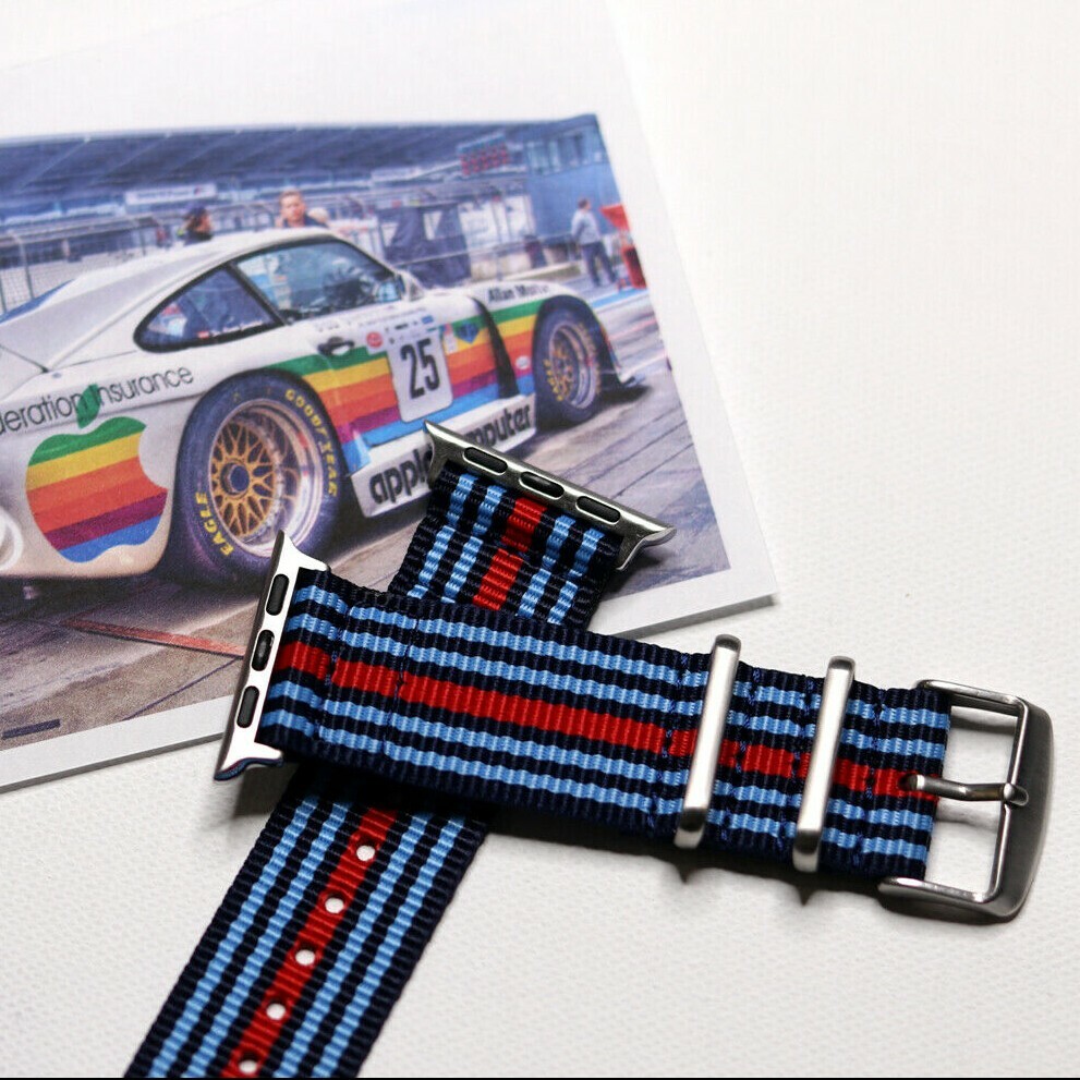 Apple Watch Strap Campionato Club Racing Livery Inspired Bands w/22mm Adapter