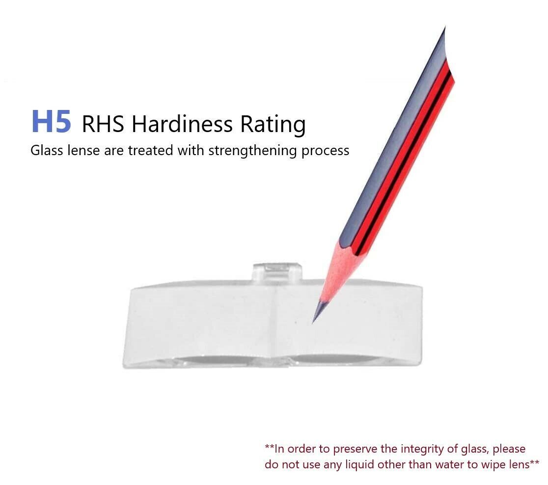 LED Jewelers Head Headband Magnifier Illuminated Visor Magnifying Glasses Loupe