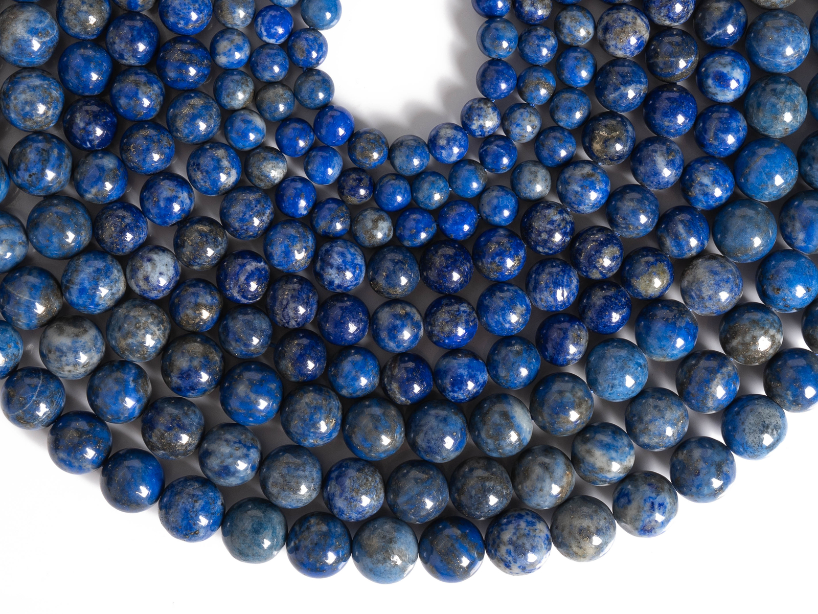 Genuine Natural Blue Lapis Lazuli Beads Grade A Round Loose Beads 6MM 10MM
