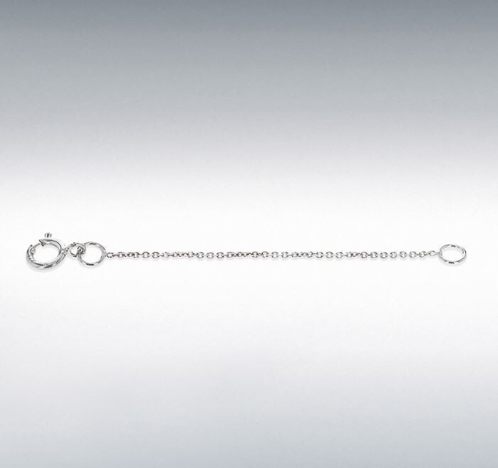 9ct Gold Extender Chain 9k Safety Bracelet Necklace Extension 5cm