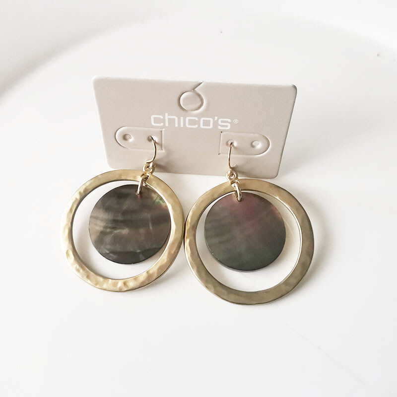 New Chicos Shell Loops Drop Dangle Earrings Gift Fashion Women Party Jewelry