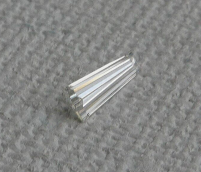 0.14 CT LOOSE NATURAL TAPERED BAGUETTE DIAMOND 6.24 x 2,25 x 1.95 MM