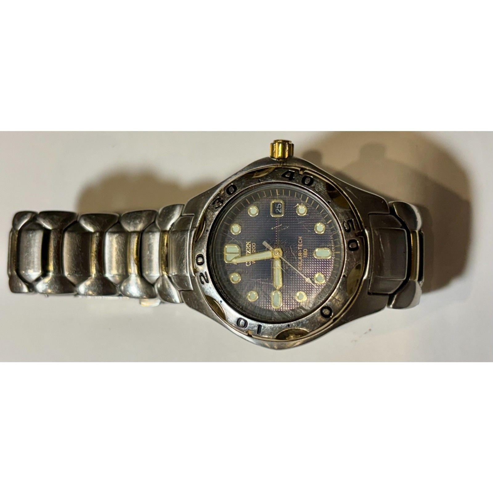 Citizen Eco-Drive Solar-Tech 180 Men’s Diver Watch (7871).