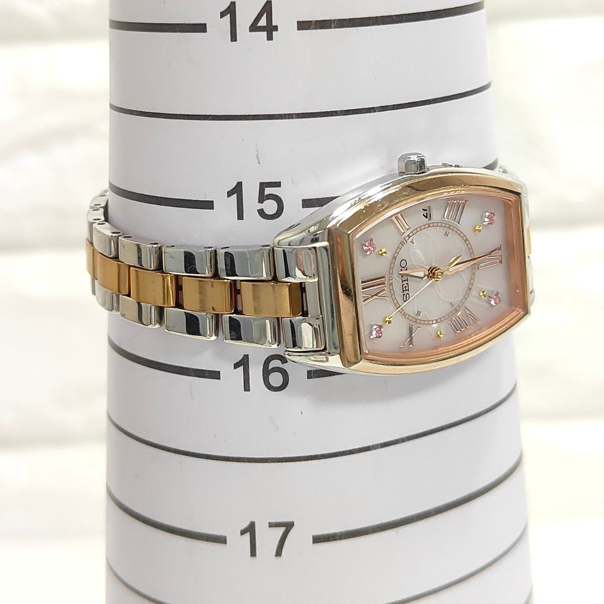 SEIKO LUKIA SSVW198 Radio Solar Limited Pink Watch