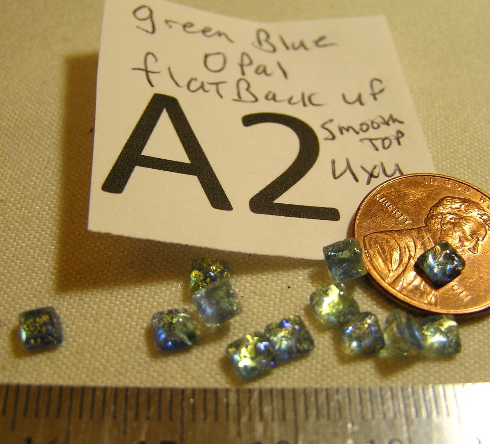 Vtg 4mm Square Swarovski Czech GF UF Pointed back Flat Rhinestone Jewelry Repair