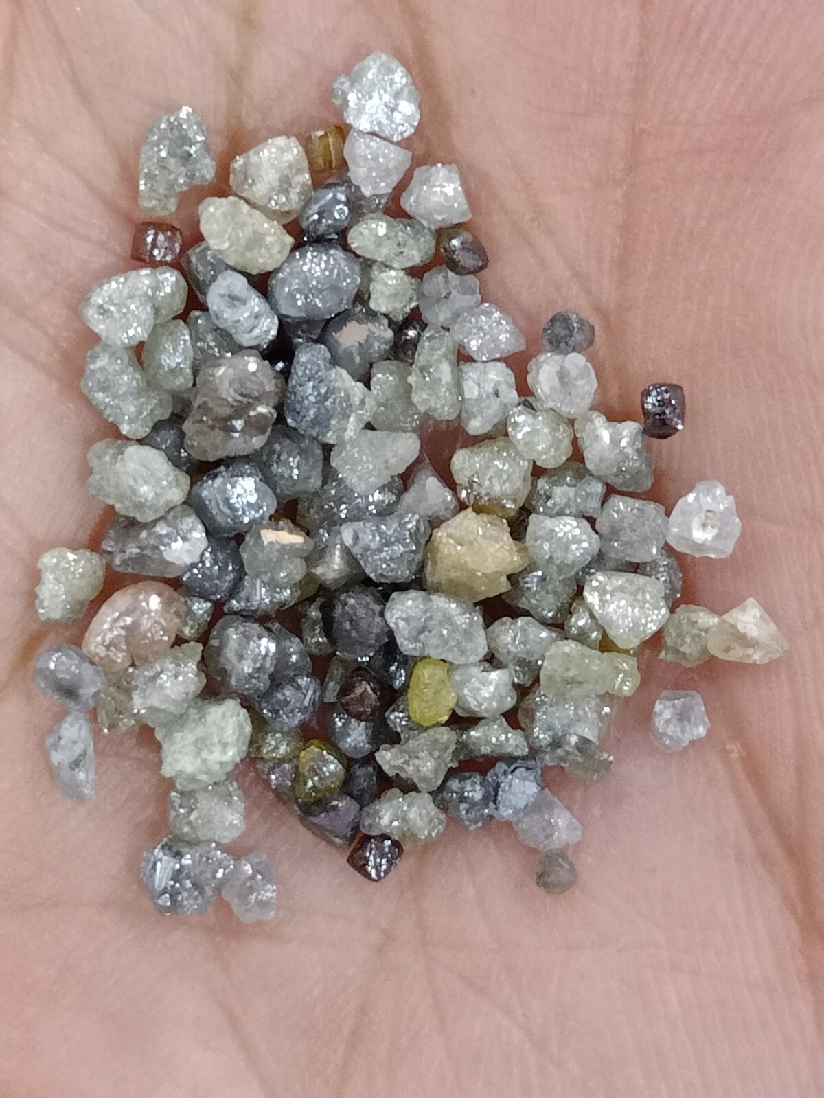 Rough Uncut Premium Grade Diamond Lot (50+ Loose) 5.00 Ct