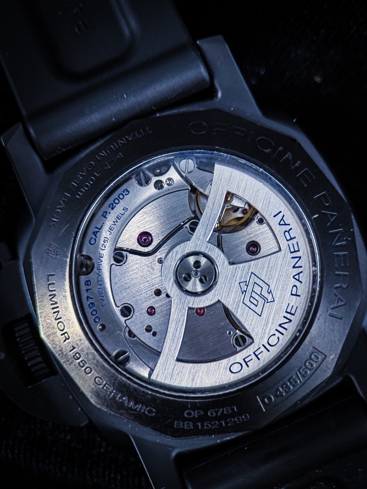 Panerai Luminor 1950 10 Days GMT 44mm Ceramic Black Dial PAM00335 Box/Papers