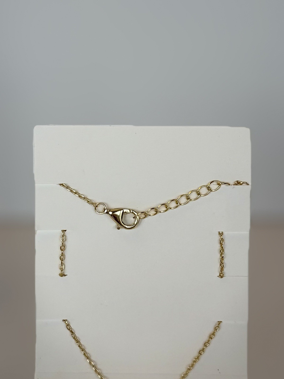 RACHEL ZOE Jewelry Fish Pendant Necklace Gold Tone 925 Sterling Silver 16+2”