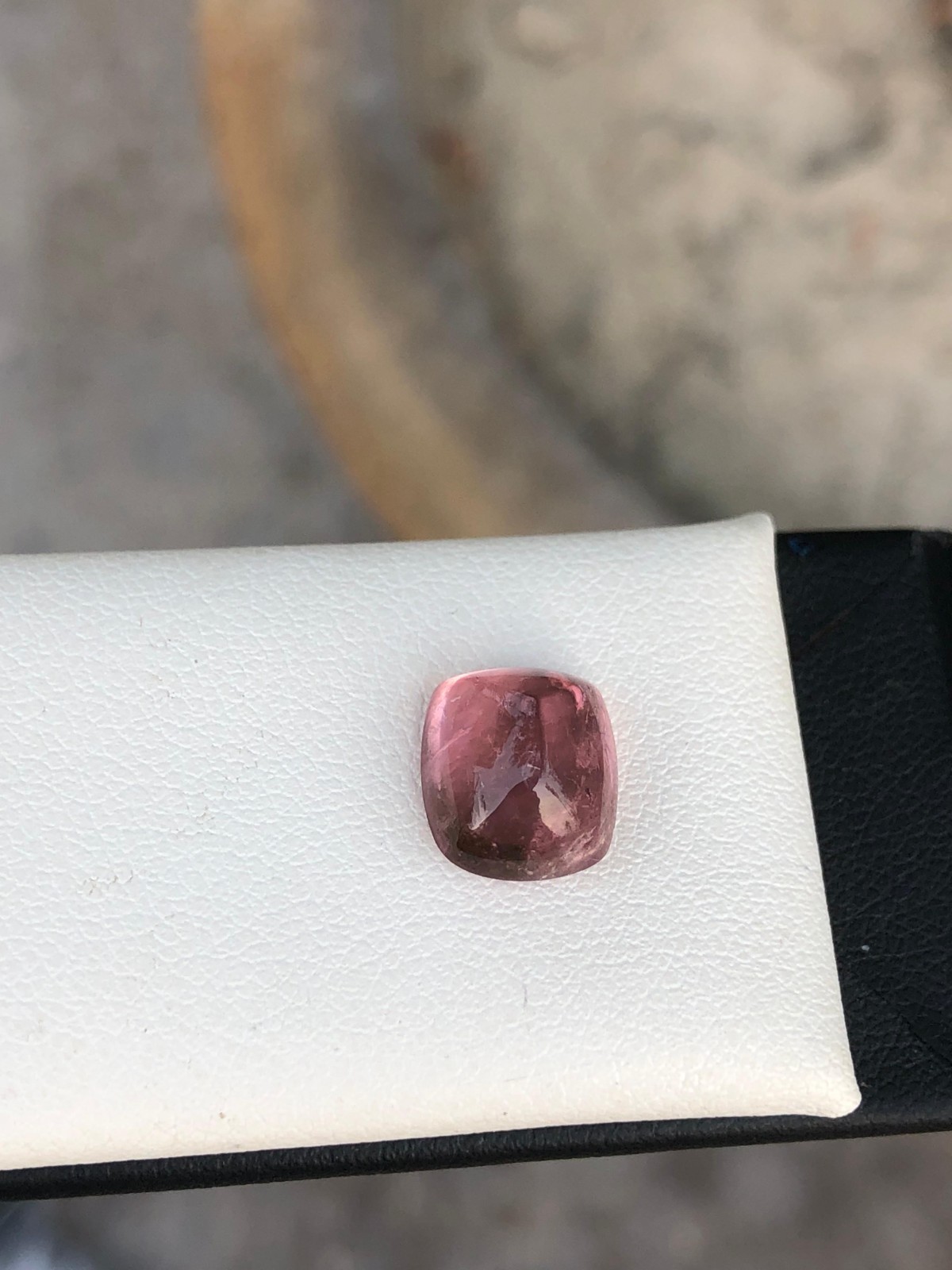 4.05 CT Natural Tourmaline Sugarloaf color from Afghanistan