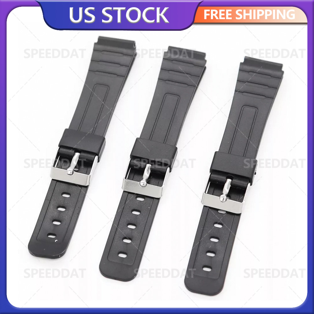 Fits For Casio F-91W F-91WG F-93W F-94WA F-105W F-106W FLB-91W Watch Band