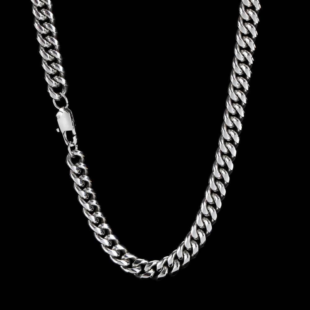16–30″ Cuban Twist Stainless Steel Chain Available In Gold And Solid Colors