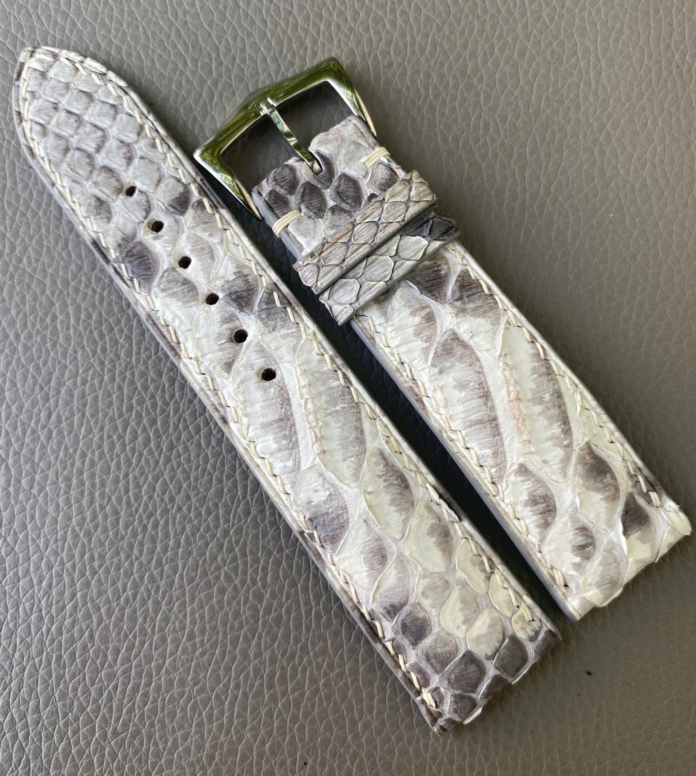 Genuine Snake Skin Watch Strap Band size14 15 16 17 18 19 20 21 22 23 24 25 26mm