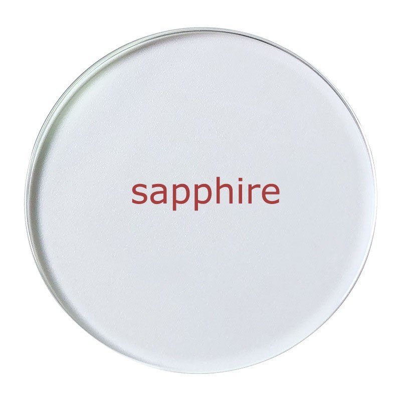 Sapphire Watch Crystal Lens 15-42mm Round Flat Glass Replacement For Watch