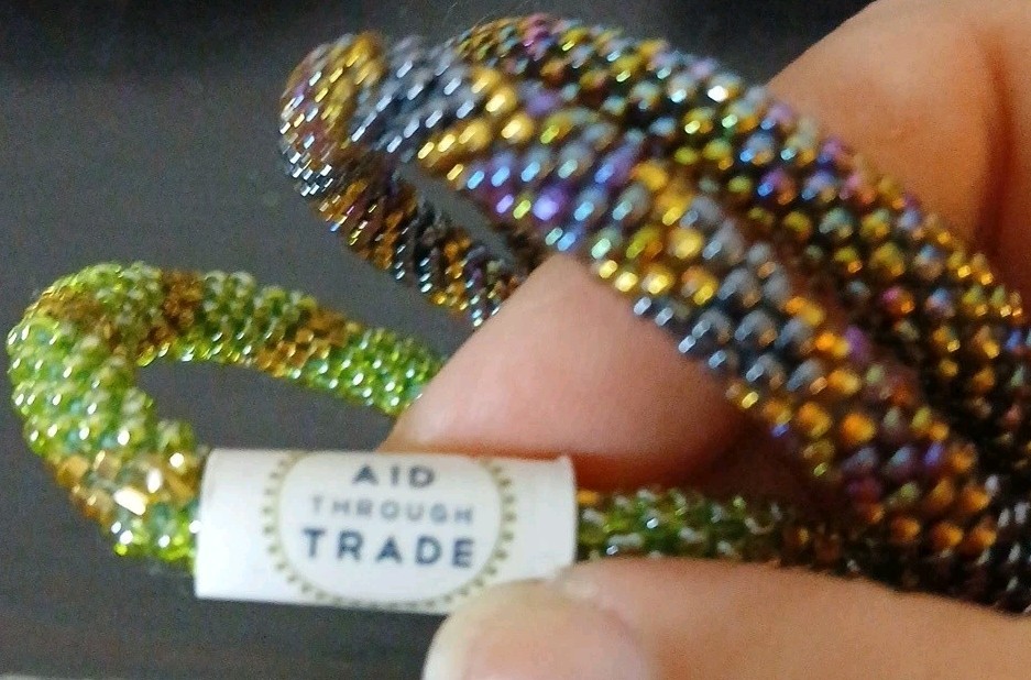 Set Of 3 Roll On Bracelets Nepal Aid Through Trade (lot #7)