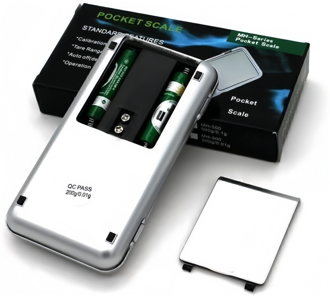 Digital Scale 200g x 0.01g Mini Pocket Jewelry Gold Silver Coin Gram Herb Grain