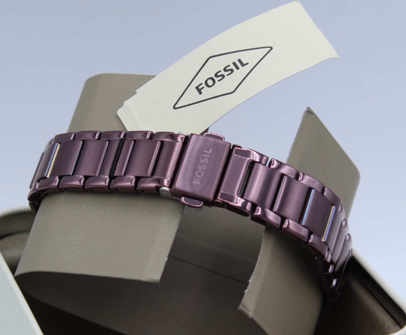 Fossil Modern Courier Midsize Chrono Purple Women’s BQ3281 Watch