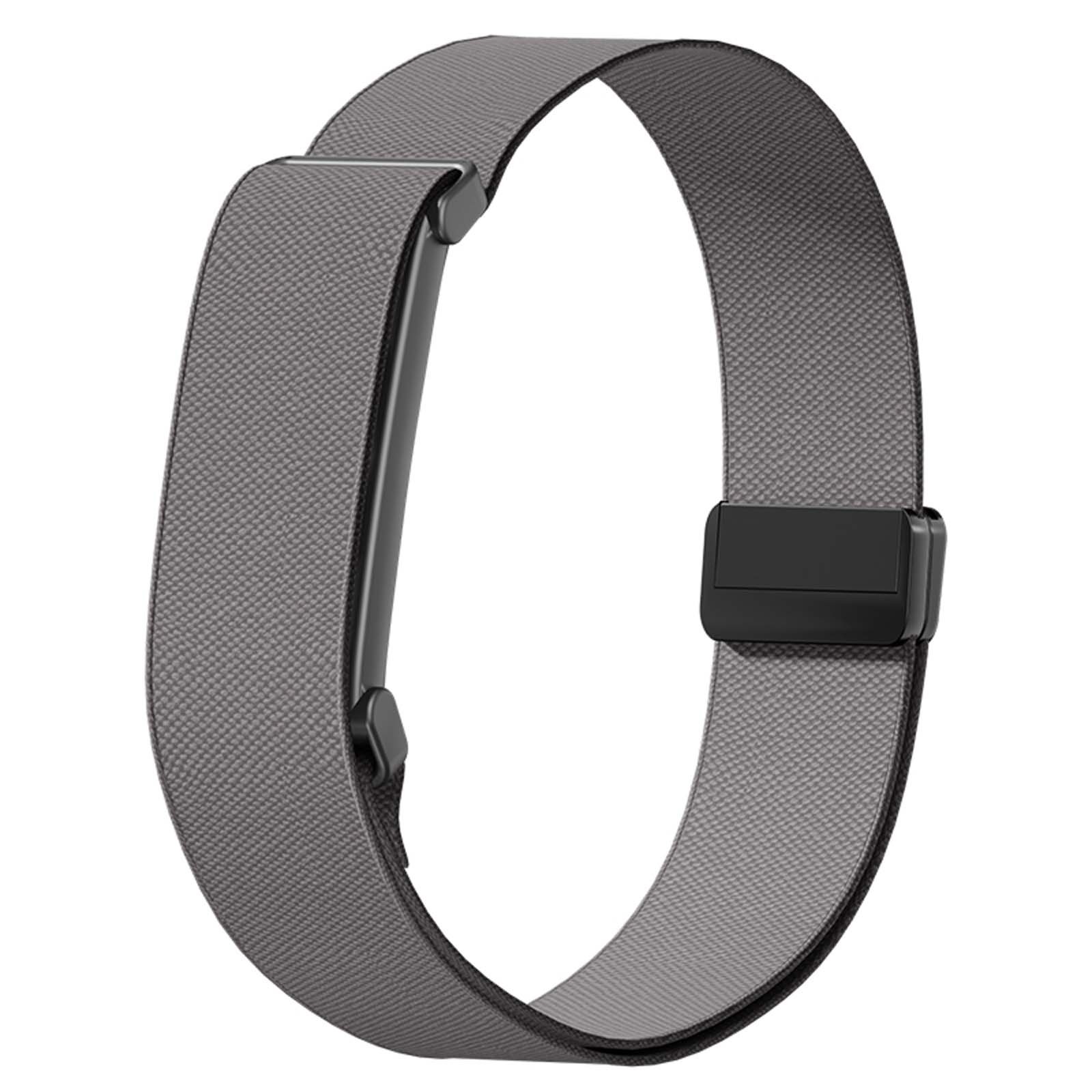 For Google Fitbit Air Elastic Nylon Adjustable Arm-band Strap W/ Magnetic Snap